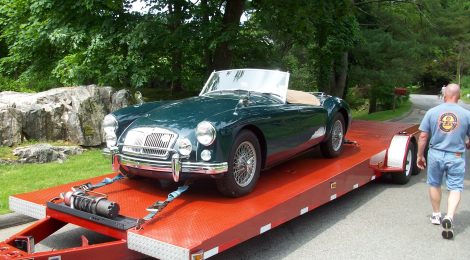 1961 MGA 1600 "Freshened up" for a customer