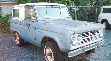 SOLD 1966 Ford Bronco Project