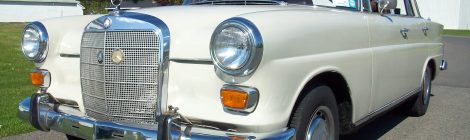 SOLD 1967 Mercedes 200D: Heckflosse