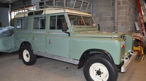 Land Rover Series III : Turbo Diesel / 5-speed swap