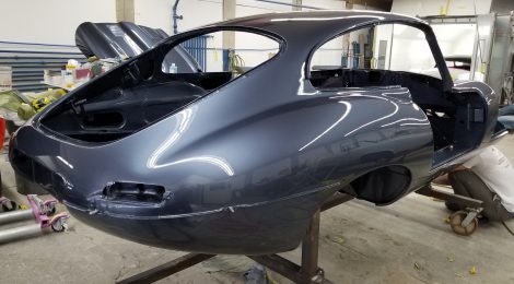 1968 Jaguar XKE Coupe Body restoration