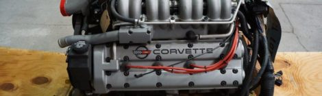 FIRST PRODUCTION CHEVROLET CORVETTE ZR-1 LT5 V8 ENGINE